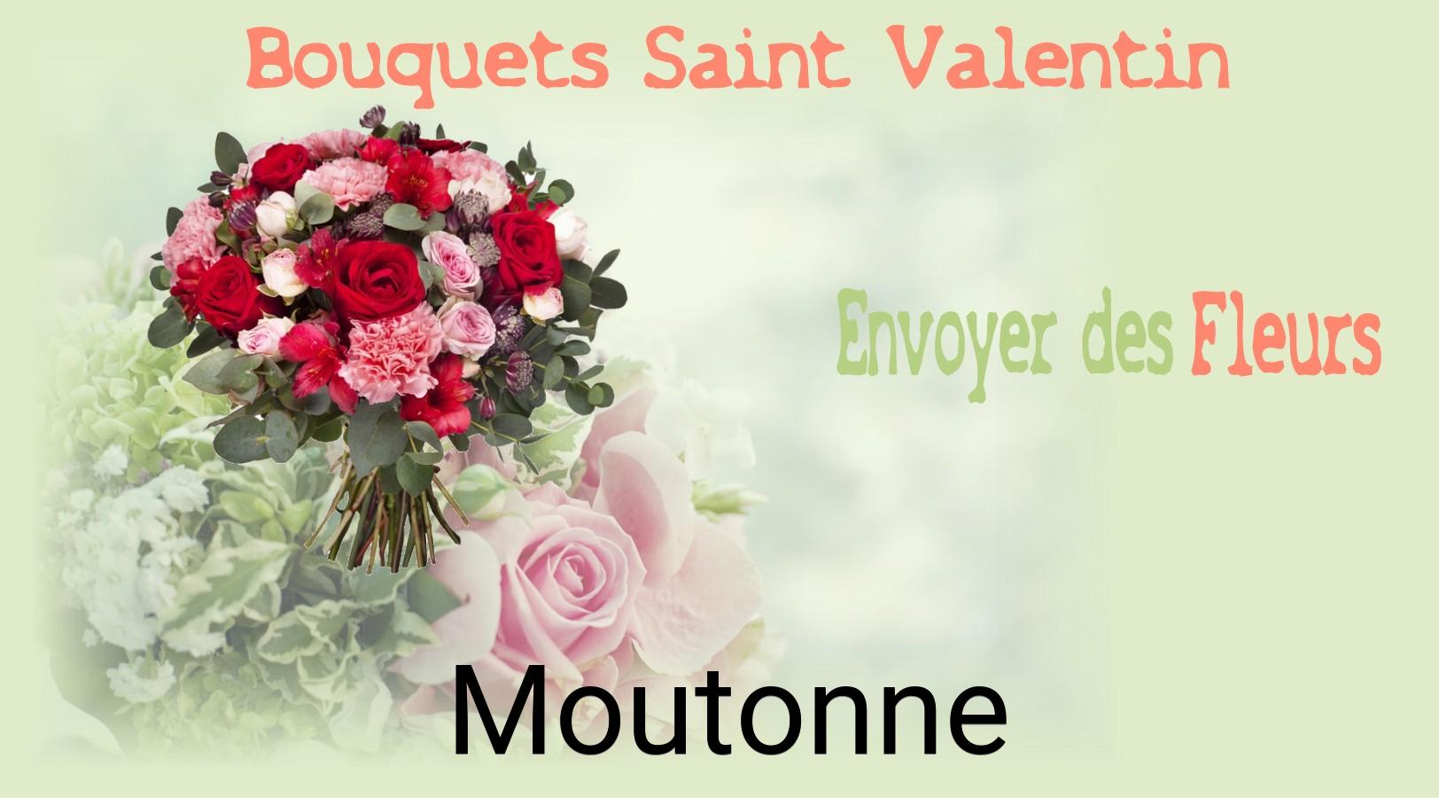 Roses de Saint-Valentin livrées à Moutonne
